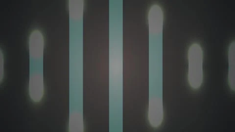 Abstract glowing vertical light bars pulsating on a dark background motion .. 스톡 동영상 346339791