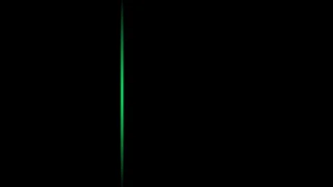 Abstract glowing vertical lines with light streaks in dark space Video stock 340942504