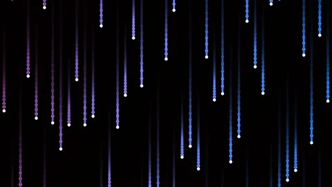 Abstract glowing vertical lines pattern on dark background for technology d.. Stock Footage 340378946