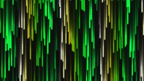Abstract glowing vertical lines of vibrant emerald green energy pattern bac.. Stock Footage 342204270