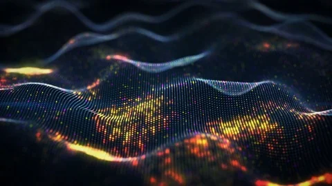 Abstract glowing virtual neural network seamless loop animation 4k (4096x2304) Vidéo 84687708