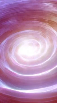 Abstract glowing vortex with swirling purple, pink, and orange tones forming  Stock Illustration
