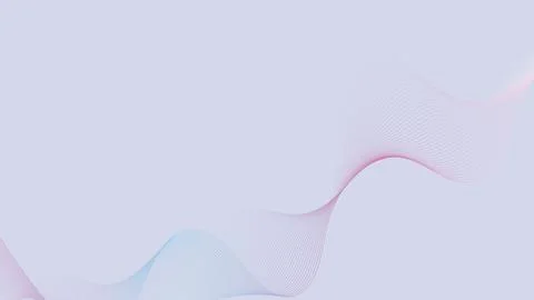 Abstract glowing wave lines on light background. Dynamic wave pattern. Modern Stock Illustration