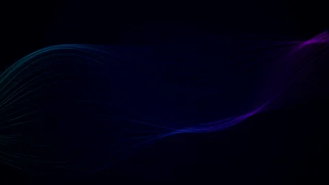 Abstract glowing wave lines motion background Video stock 346234130