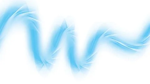 Abstract glowing wave lines on white background. Dynamic wave pattern. Modern Stock Illustration