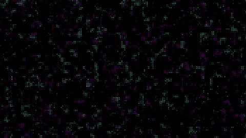 Abstract Glowing Waves Moving Through Darkness Видео 323062287