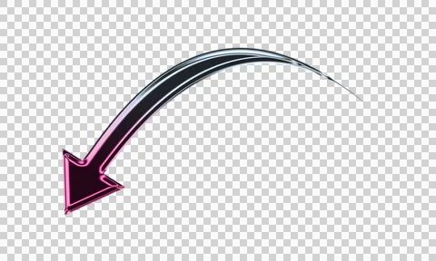 Abstract of a glowing white light streak against dark purple background with Illustrazione stock