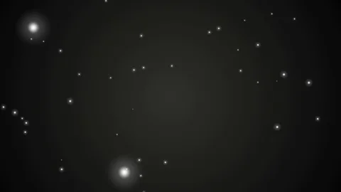Abstract glowing white particles beautiful animation Stock Footage 87309630