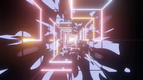 Abstract glowing wireframe design graphics artworks with abstract camouflage 3d Stock Footage 122744068