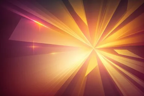 Abstract god ray multicolor wow  light effect background Stock Illustration