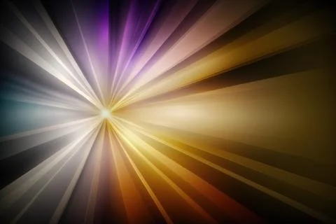 Abstract god ray multicolor wow  light effect background イラスト素材