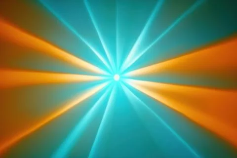 Abstract god ray multicolor wow  light effect background Illustrazione stock