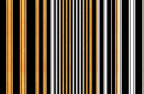 Abstract Gold And Black Barcode Stripes Pattern With Horizontal And Vertica.. Illustrazione stock
