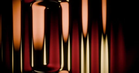 Abstract Gold and Red Liquid Motion Background - Looped Animtion Stock Footage 345500057