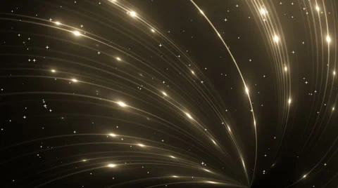 Abstract Gold Background With Rays Sparkles. Stock Footage 62414461