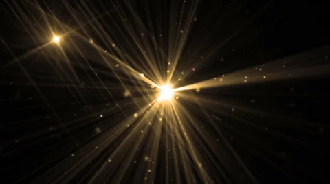 Abstract Gold Background With Rays Sparkles. Stock-Footage 62415211