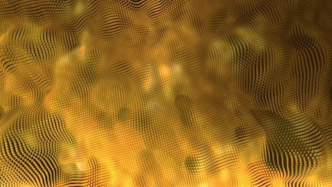 Abstract gold background, surface transformation Stock-Footage 120332251