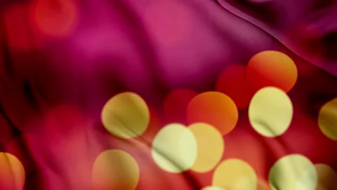 Abstract Gold blurry bokeh background with lights particles Video stock 297947516