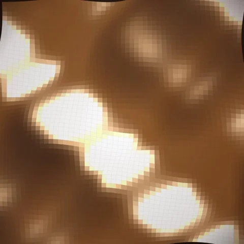 Abstract gold bokeh light flare background with warm glowing pattern Stock Footage 344777055