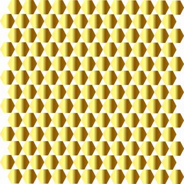 Abstract gold circle seamless pattern Stock Illustration