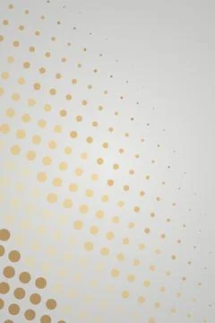 Abstract Gold Dot Gradient Background Stock Photos