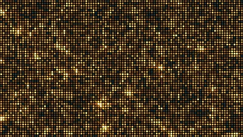 Abstract gold dotted background. Premium luxury shimmering halftone video Stock Footage 322221735