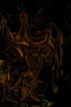 Abstract gold fluid waves background .Abstract images of the languages ? ? of Illustrazione stock