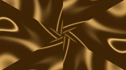 Abstract Gold Geometric Patterns Rotating. Stock Footage 328998720