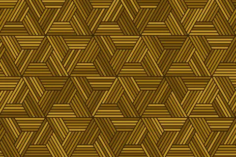 Abstract gold geometric seamless pattern design modern Stock Illustration