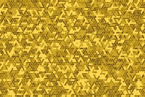 Abstract gold geometric seamless pattern design modern. Luxury background wit Stock Illustration