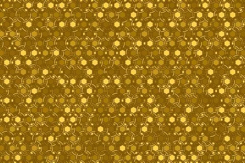 Abstract gold geometric seamless pattern design modern. Luxury background wit Stock Illustration