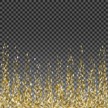 Abstract gold glitter splatter background for the card, invitation, brochure Stock Illustration