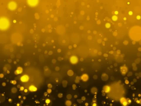 Abstract gold gradient bokeh background Stock Illustration