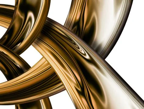 Abstract gold Stock Illustration