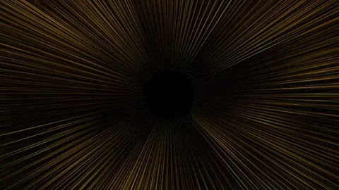 Abstract gold light rays streaming from dark center in cinematic motion loo.. 스톡 동영상 342583056