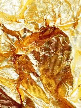Abstract Gold Liquid Splash Texture with Shiny Liquid Motion Stock Photos