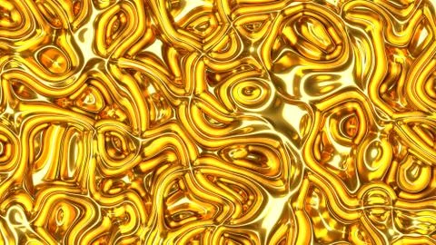 Abstract Gold Marble Texture. Stock Illustration