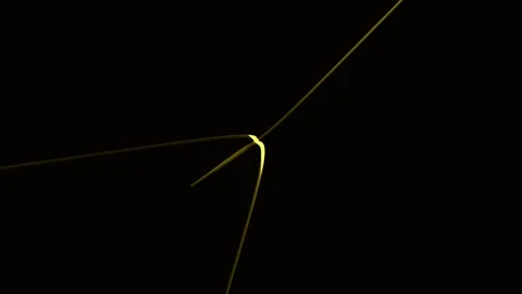 Abstract Gold Shapes Animated Background Stock Footage 246185207