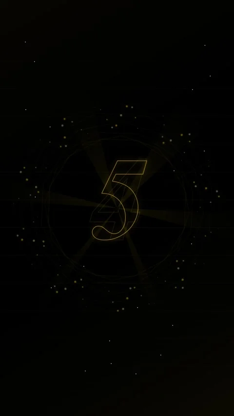 Abstract gold sparkle geometric shine effect overlay on dark background Stock Footage 346003456