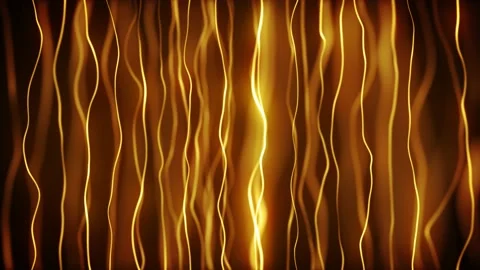 Abstract Gold Strings Waving Fx Background Loop 스톡 동영상 162944966
