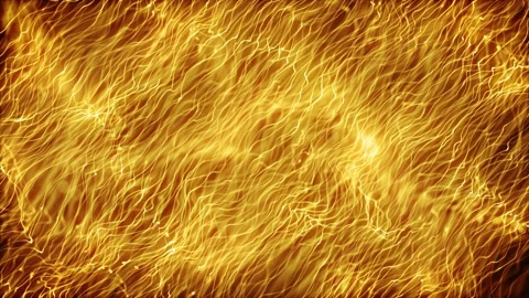 Abstract Gold Strings Waving Fx Background Loop Stock Footage 170017554