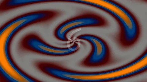 Abstract gold swirl animation background, flowing liquid metallic backdrop Stock Footage 342204297