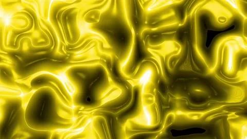 Abstract gold swirling patterns create a shiny fluid texture. Stock Footage 296168740