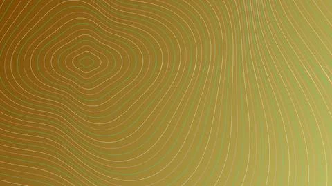 Abstract gold topographic map contour lines pattern on a modern brown and g.. Stock Illustration
