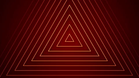 Abstract Gold Triangle Pattern Motion Background Seamless Loop Stock Footage 201279660