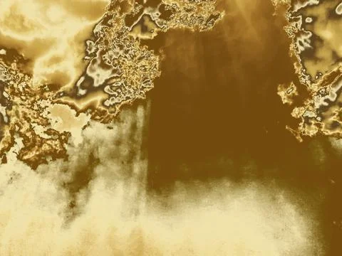 Abstract golden background with grunge effect Stock Illustration