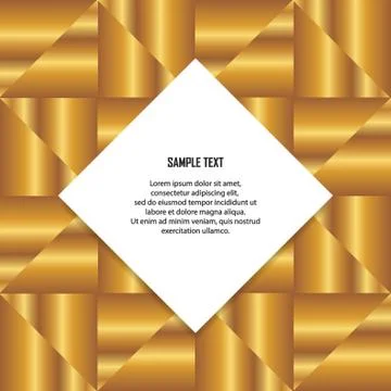 Abstract Golden Background Stock Illustration
