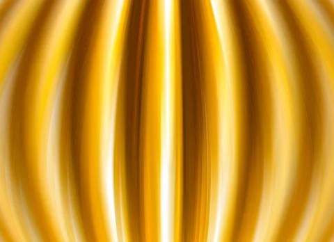 Abstract golden background line shape ball dimensional texture with blur effe Stock Illustration