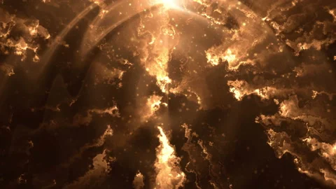 Abstract Golden Background Loop Stock-Footage 133583603