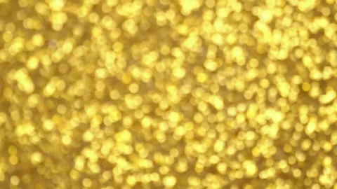 Abstract golden background, motion blurred golden lights, bokeh effect. Fut.. Stock Footage 250527559